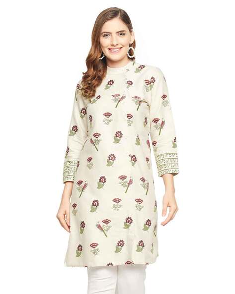 Ruhaans Floral Print Tunic