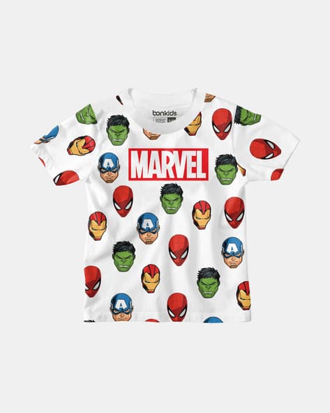 Amazon Avengers T Shirt For Boys Marvel Avengers Blue Graphic