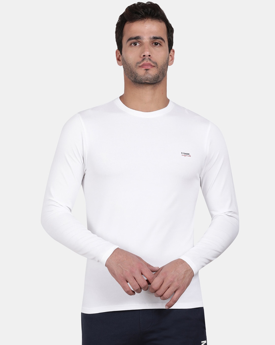 Buy Broken White Tshirts for Men by T-Base Online | Ajio.com