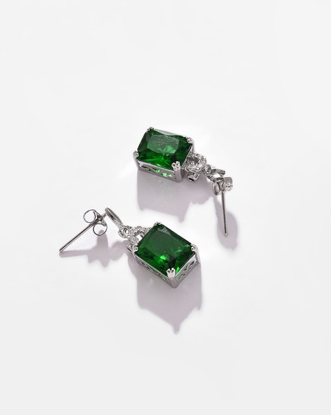 This item is unavailable - Etsy | Emerald earrings drop, Emerald earrings,  Diamond earrings studs