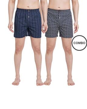 urban scottish Pack of 2 Micro-Print Boxers-picture-52