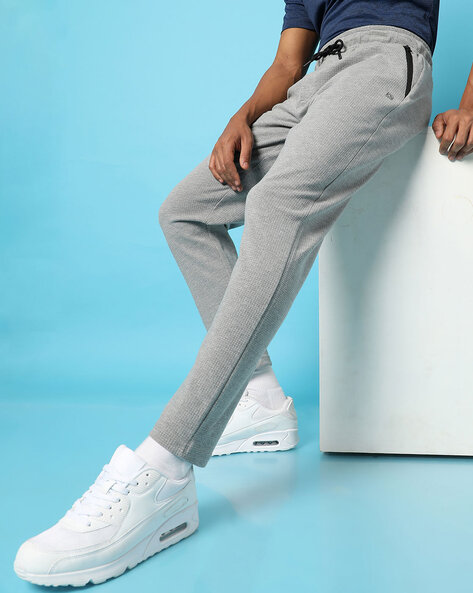 Men Straight Track Pant with Side Pockets