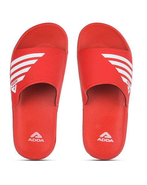 Buy Red Flip Flop Slippers for Men by ADDA Online Ajio