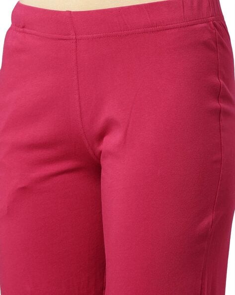 Colors from Sinina Maroon - Lyra Cotton Women Maroon Color Pant-LYRAP160