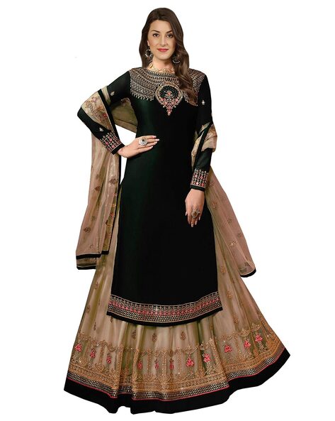 Buy Anarkali Gown With Dupatta for Wedding Indian Gown Dress With Online in  India  Etsy