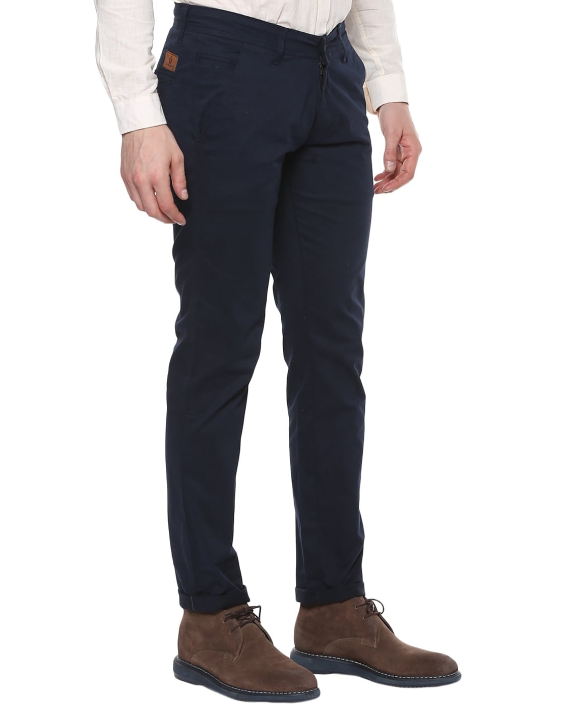 Navy Blue Chinos  Shop for Navy Blue Chinos Online  Myntra