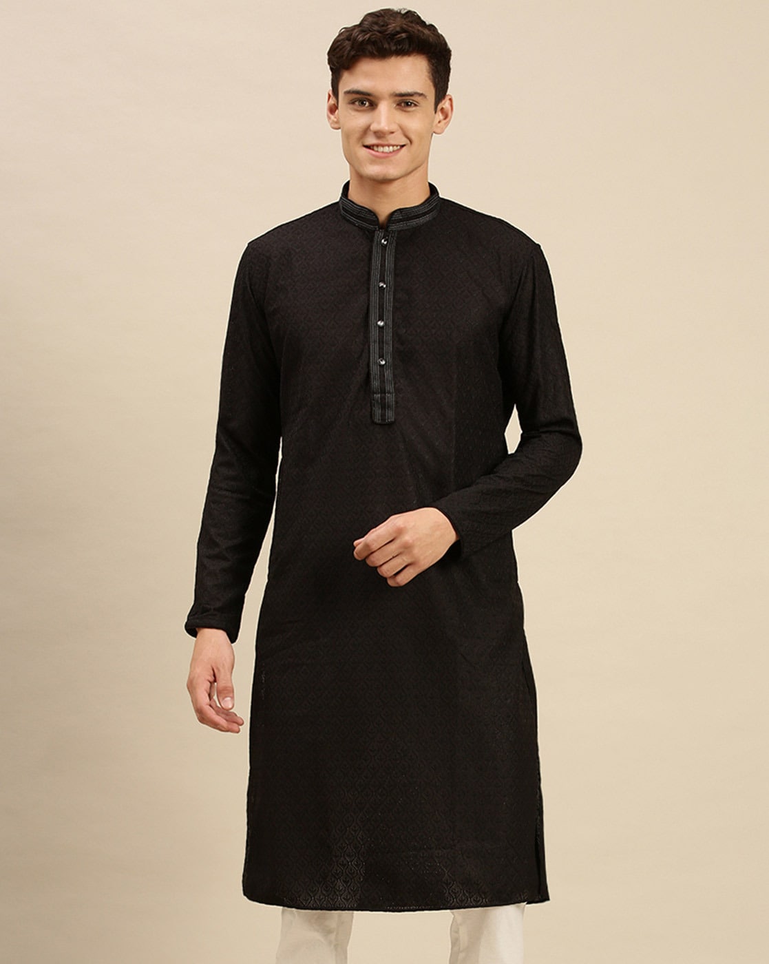 Traditional Indian Men's Suit Pakistan Kurti Long Top - India & Pakistan  Clothing - AliExpress