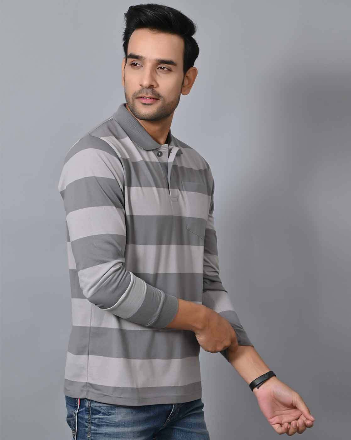 full sleeve collar t shirts flipkart