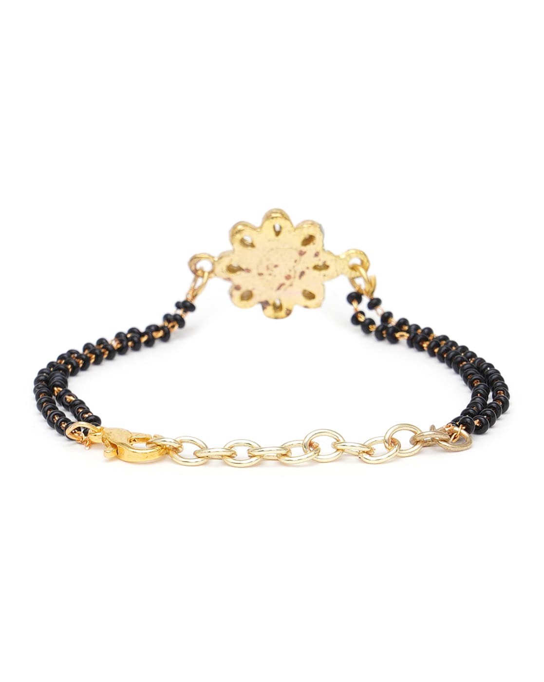 Reva Gold And Black Beads Mangalsutra | Traditional Design | CaratLane