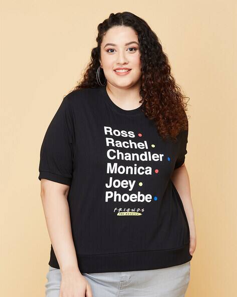 friends plus size shirt