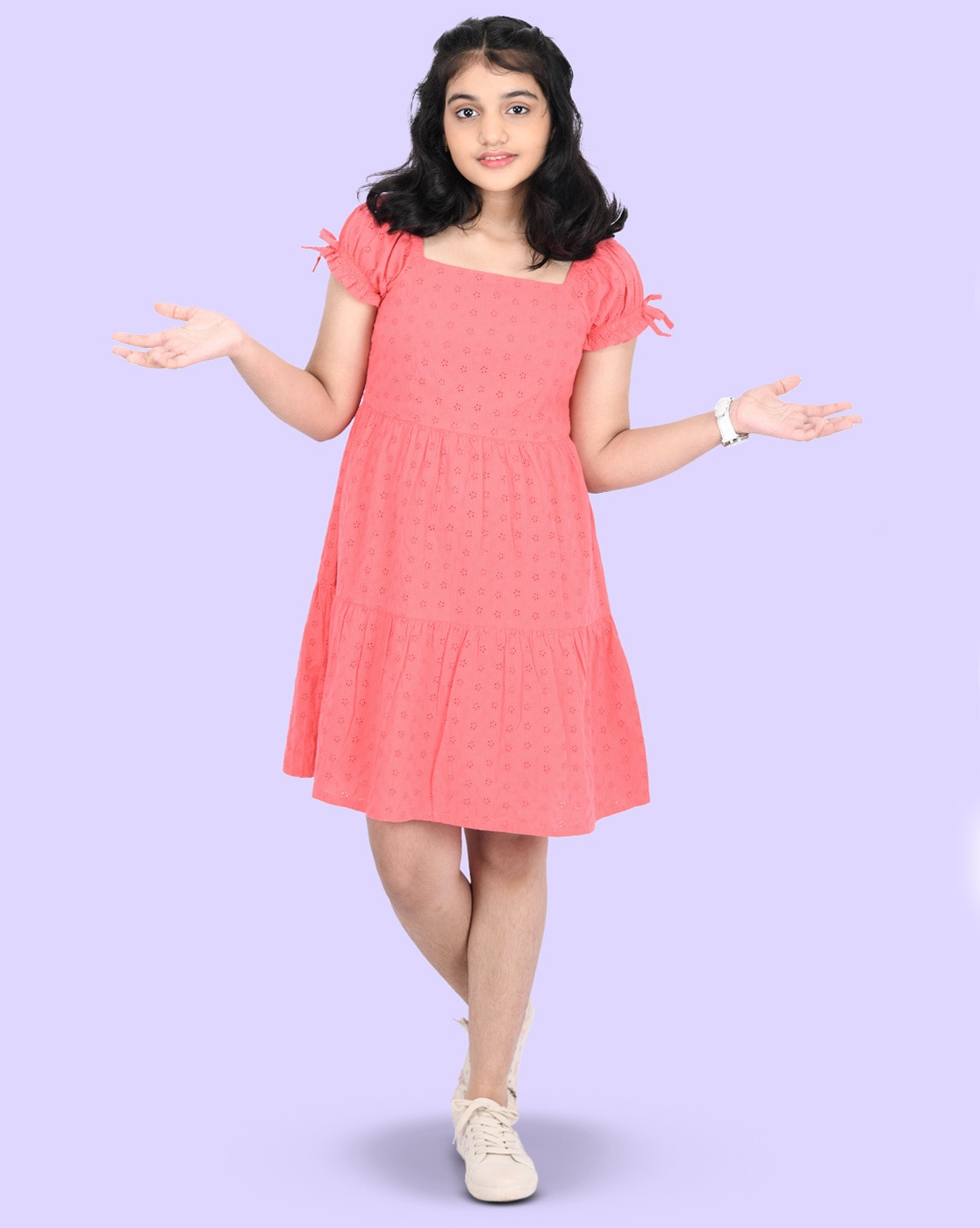 Buy Pink Dresses Frocks for Girls by ZALIO Online Ajio