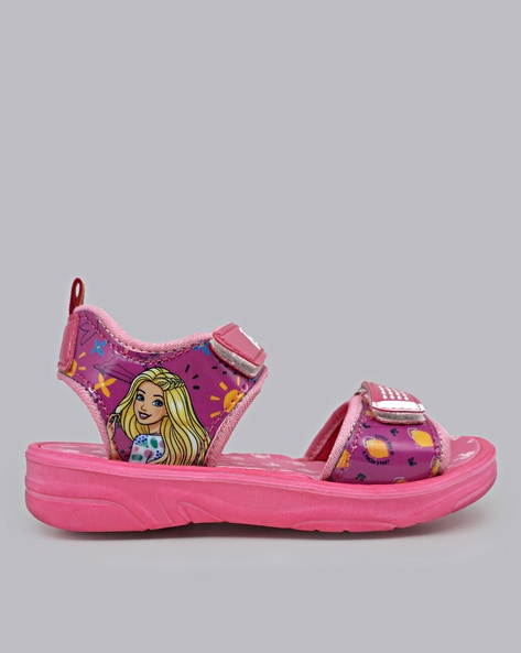 Barbie by toothless Kids Girls Pink Sports Sandals