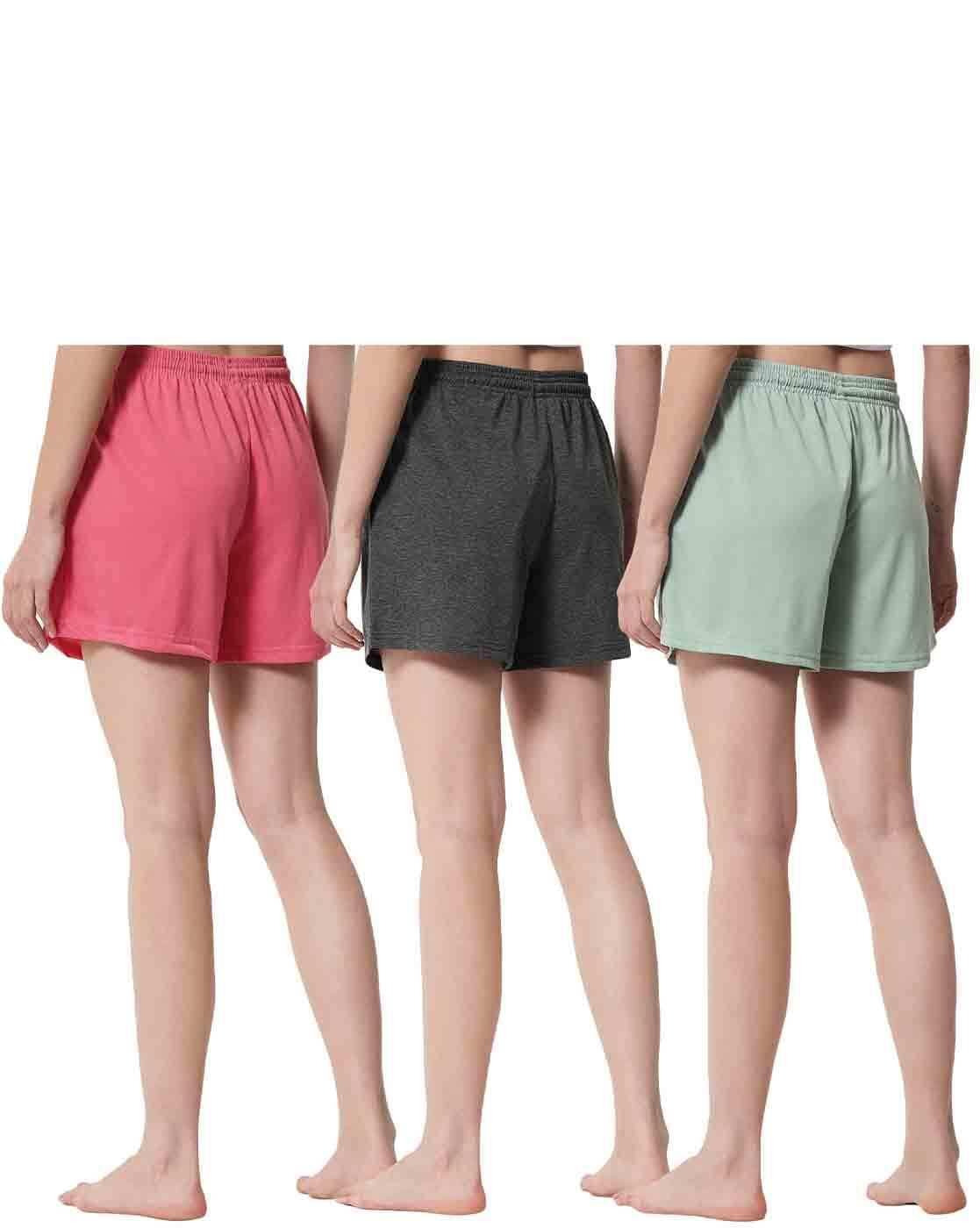 Buy Multicoloured Shorts for Women by FFLIRTYGO Online