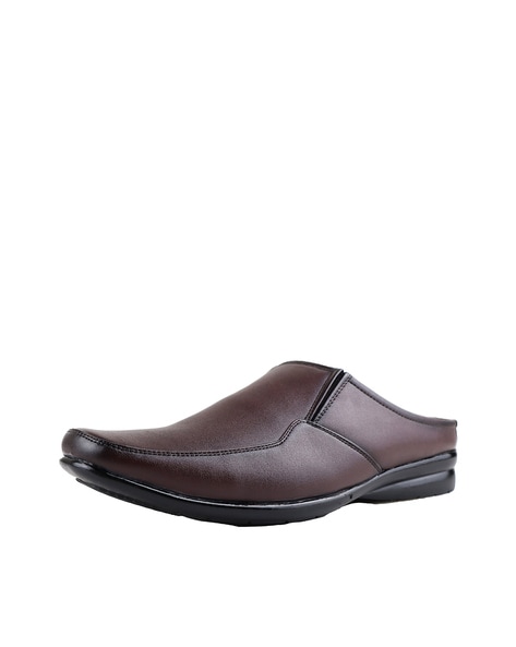 Open back cheap slip on shoes