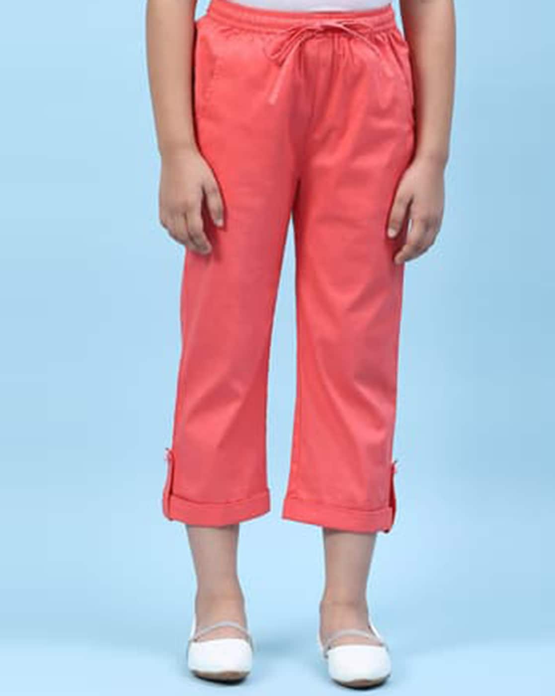 Buy Online Natural Cotton Flax Pants for Women  Girls at Best Prices in  Biba IndiaBOTTOMW16946SS21