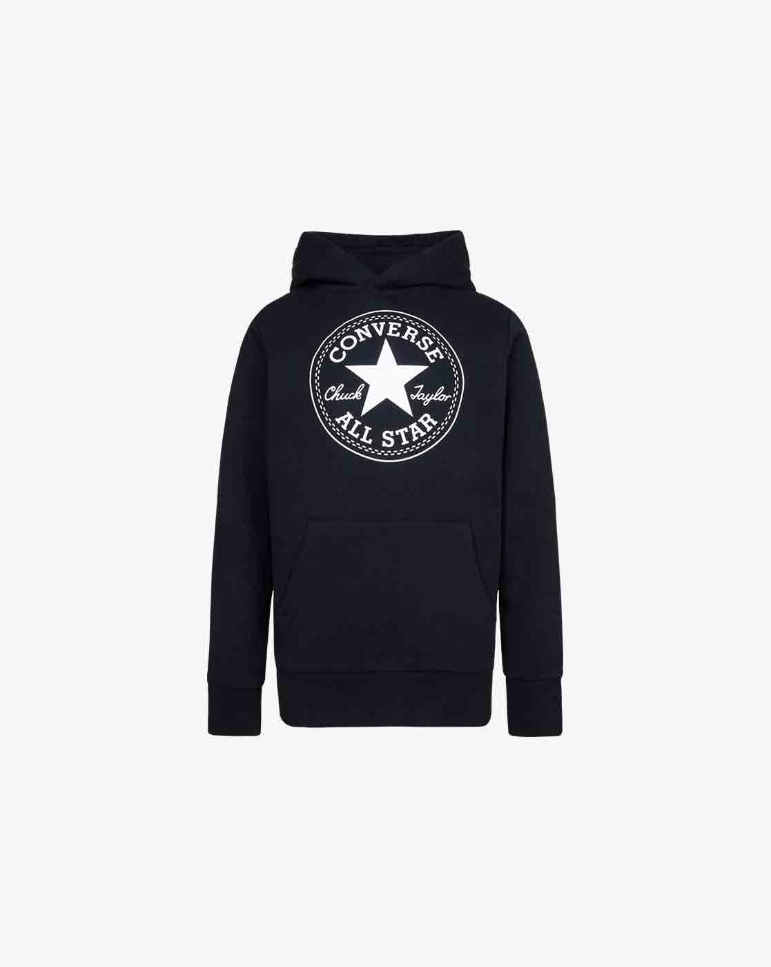 Mens black sales converse hoodie