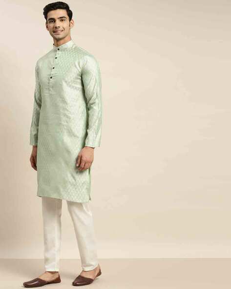 Embellished Kurta with Nehru Jacket