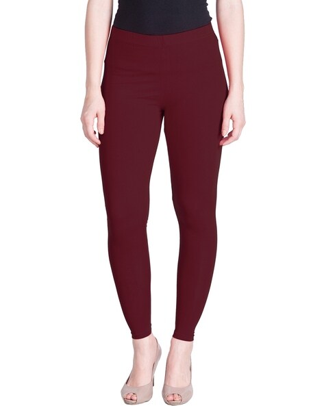 Buy Red Leggings for Women by DOLLAR MISSY Online