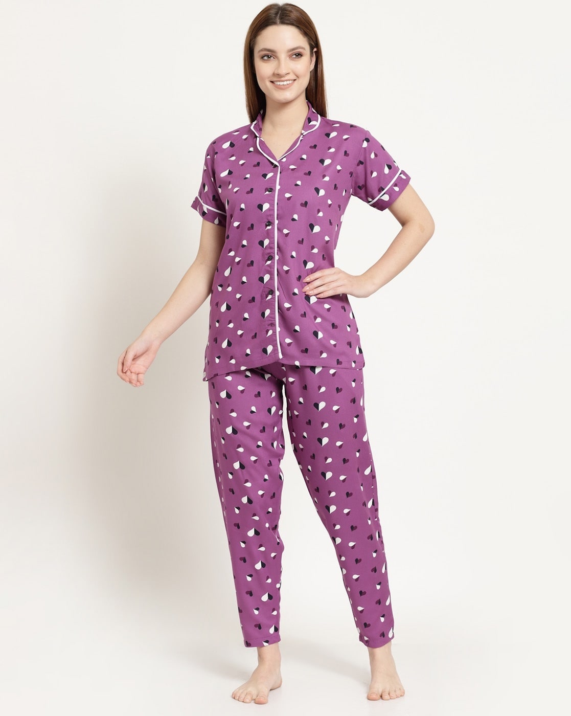 Buy Multi Night&LoungeWearSets for Women by Clovia Online | Ajio.com