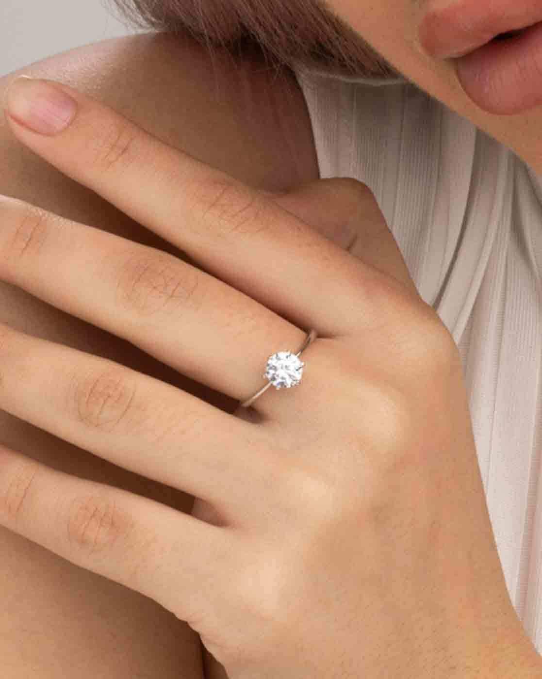 Diamond Rings - Buy Diamond Rings Online For Women | Jewelili-baongoctrading.com.vn