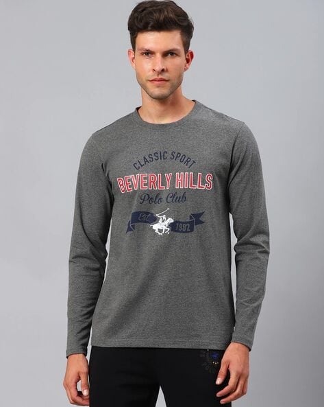 beverly hills polo club men's v neck t shirt