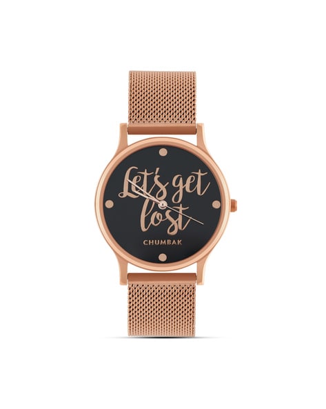 Buy Black Watches for Women by TEAL BY CHUMBAK Online Ajio