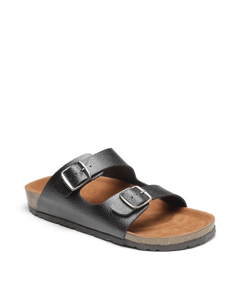 Buy Black Flip Flop Slippers for Men by REFOAM Online Ajio