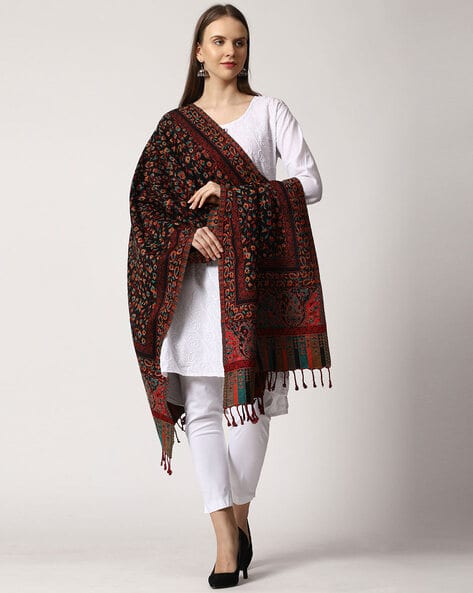 RUDE GALLERY PAISLEY STOLE BLACK×BUR 新品 RUDE GALLERY PAISLEY STOLE BLACK×BUR 新品 RUDEGALLERY(ルード