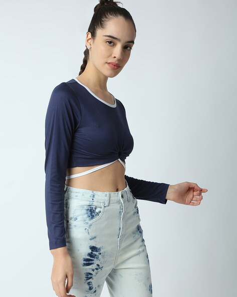 Buy Blue Tops for Women by DISRUPT Online