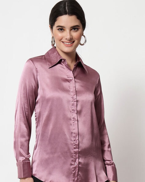 Buy Solids: Orchid Lavender Shirts Online