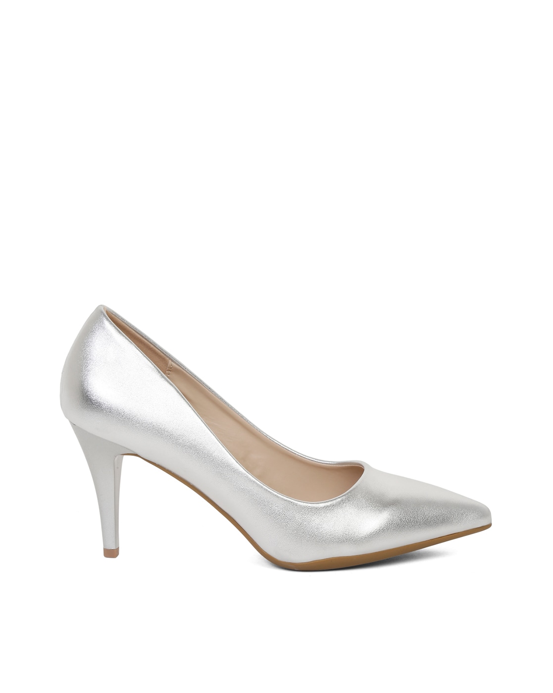 Metallic court shoes - Silver-coloured - Ladies | H&M IN