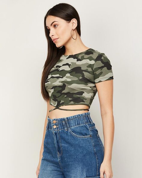 Camouflage Crop Top 