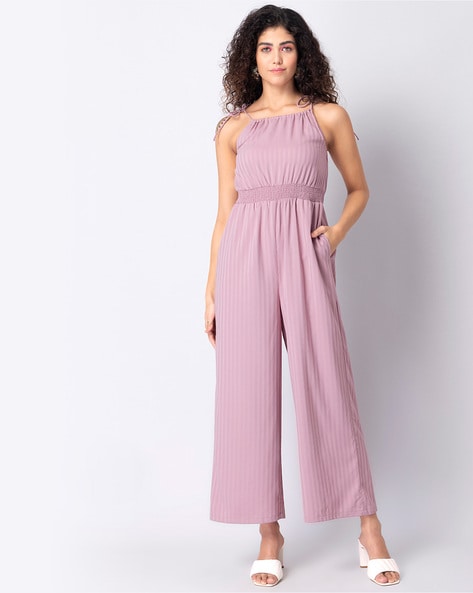 Pale cheap pink jumpsuit