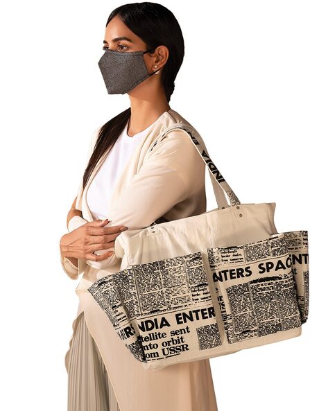 Buy Canvas Newspaper Bag Online In India - Etsy India