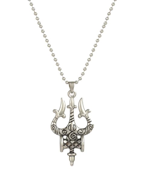 Trishul on sale locket silver