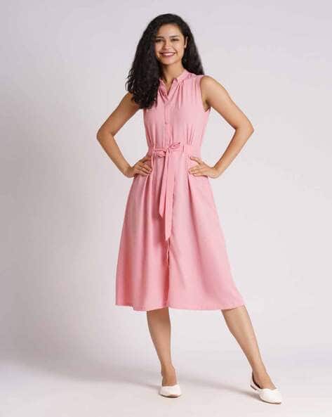 green emerald velvet dress Buy Bombay Paisley Peach Floral Cotton A-Line Dress from Westside main image 0