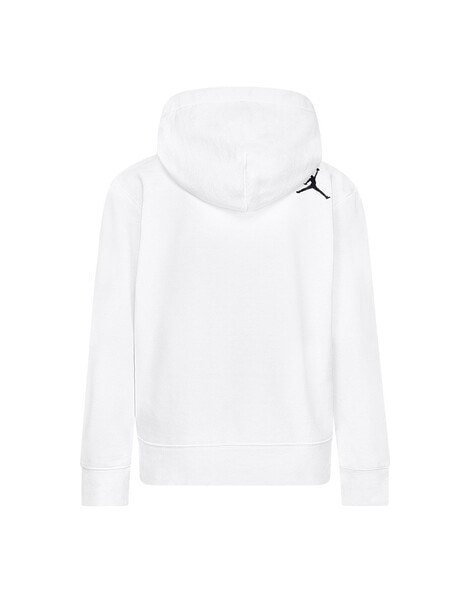 All white 2025 jordan hoodie