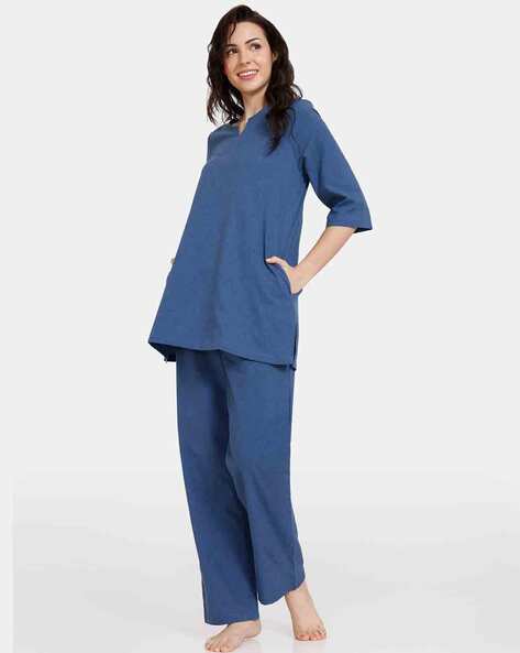 Buy Blue Night&LoungeWearSets for Women by Zivame Online