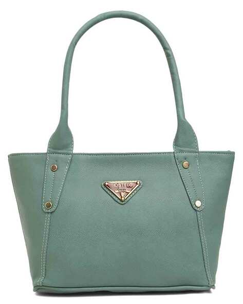Saffiano leather handbag Prada Green in Leather - 40640572