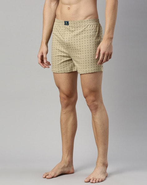 Buy Joven Men Printed Boxer Pack of 3 Shorts Online at Best Prices