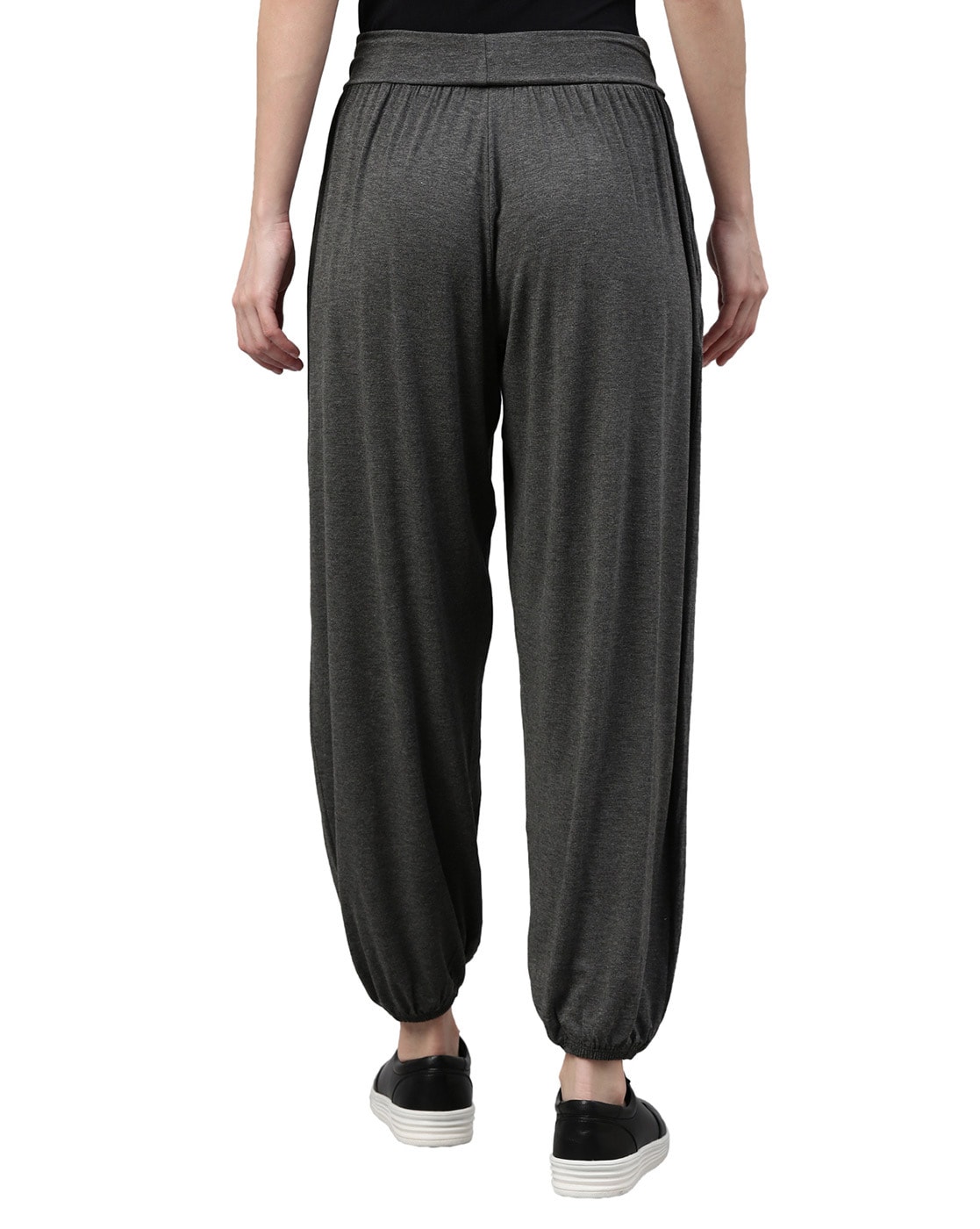 Buy Embroidered Harem Pants Grey Rooty Loop online