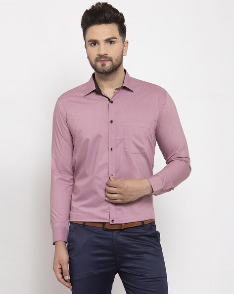 magenta pink shirt