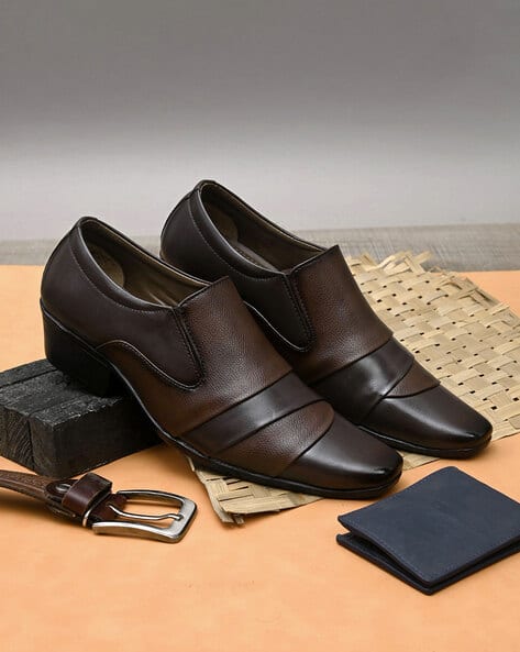 SIR CORBETT Stacked Slip-On Shoes