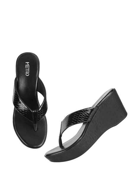 Metro discount black wedges