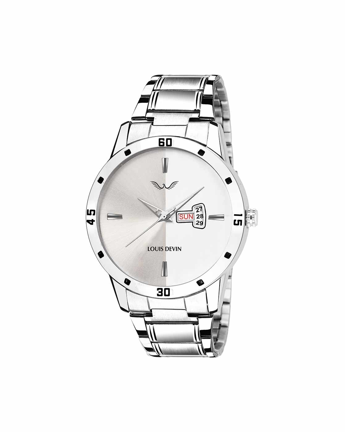 Buy Louis Devin Analog Silver Watch For Women (Ld-L144-Slv-Ch) Online at  Best Prices in India - JioMart.