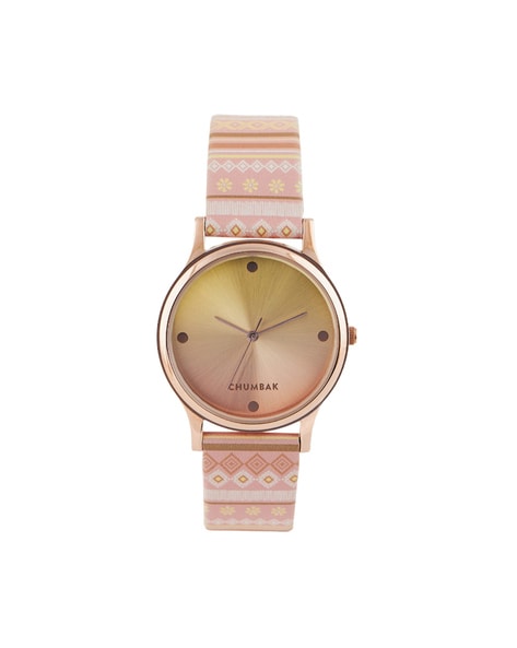 Buy Peach Watches for Women by TEAL BY CHUMBAK Online Ajio