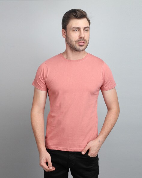 misty pink t shirt