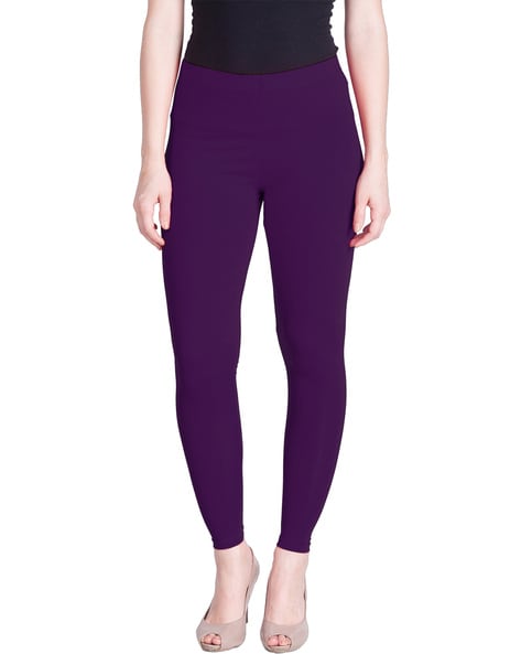 Buy Purple Leggings for Women by LYRA Online