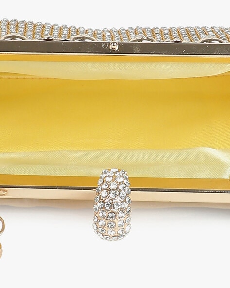 Buy Gold Clutches & Wristlets for Women by Haute Sauce Online