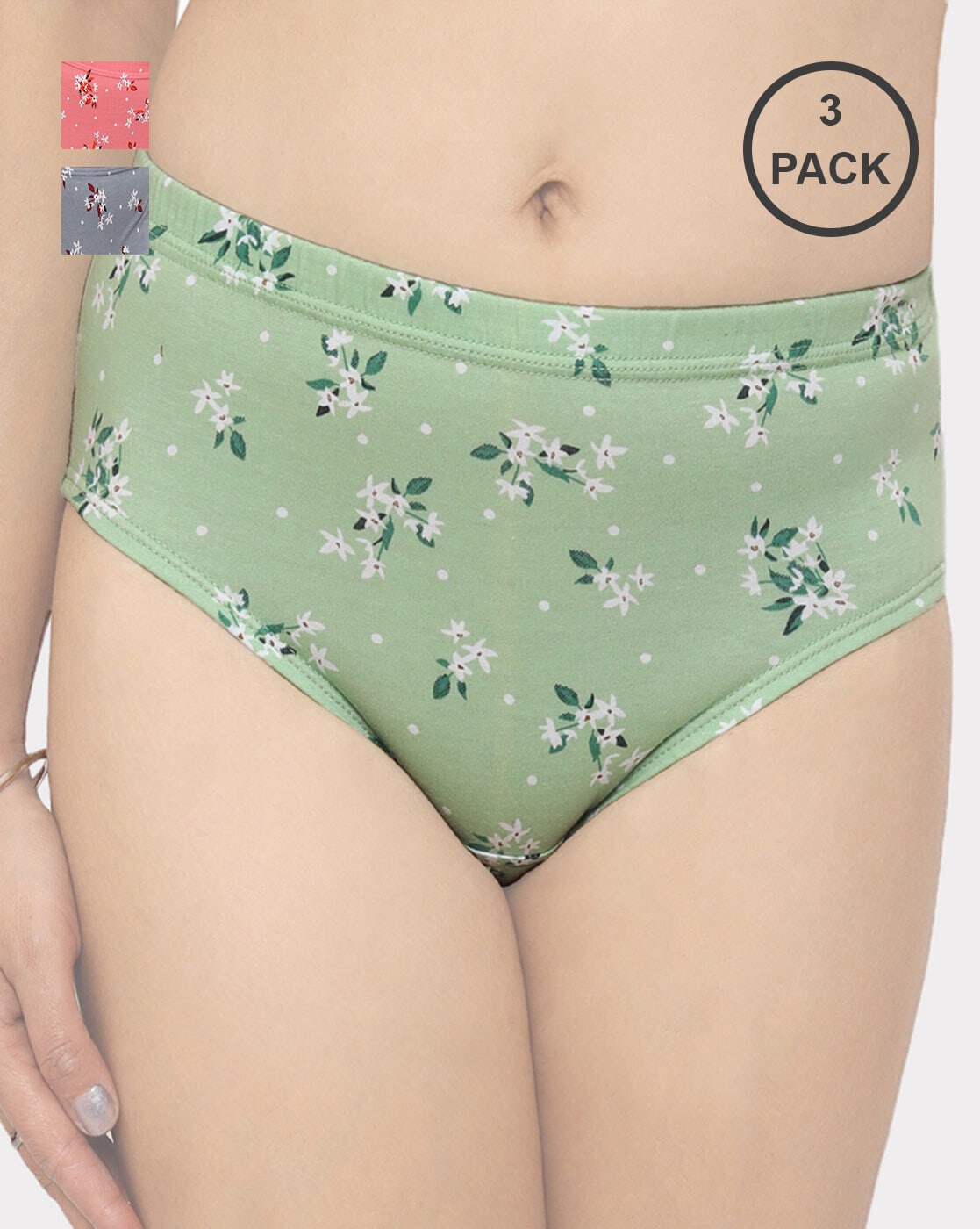 Buy Multicolourede Panties for Women by IN CARE Online